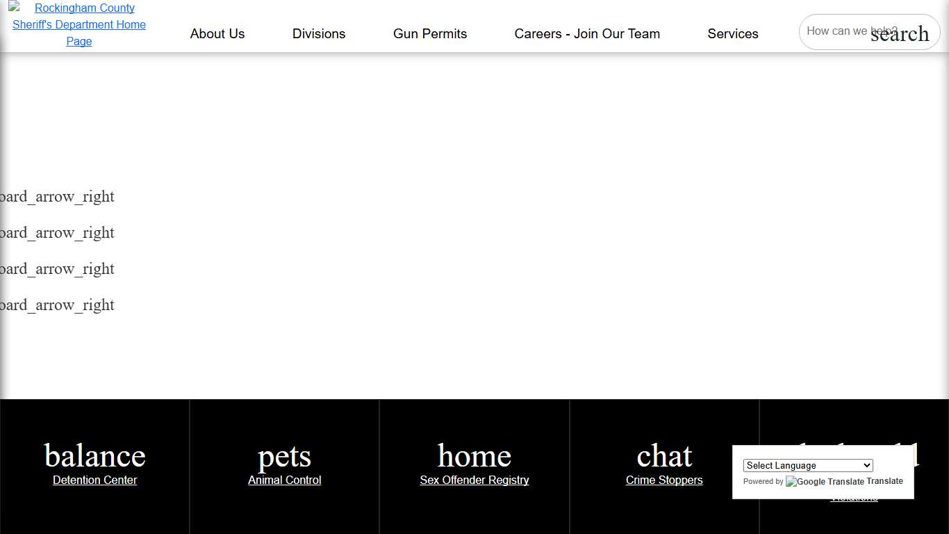 Sheriff's Office - Rockingham County NC